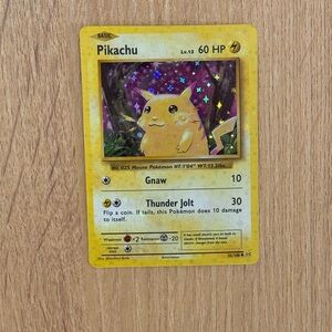 Pikachu Yellow Art Print XY Evolution